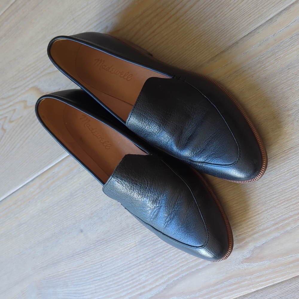 Madewell Frances Loafers in True Black